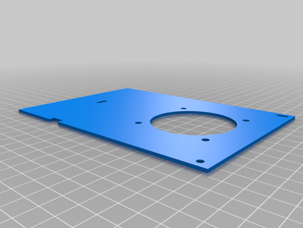 placa mãe cobrir bainha 60 mm ventilador ender 3 3d impressora partes crialidade 3d print model - Mito3D