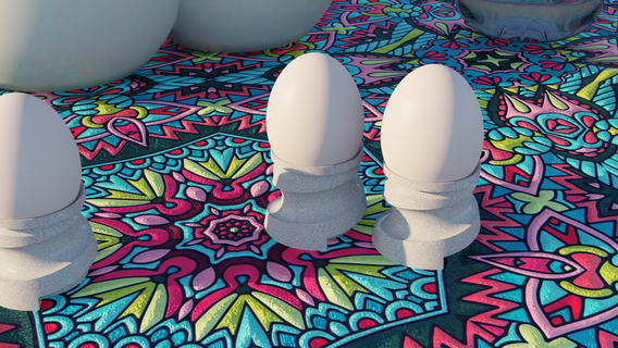 majestic castle spire 3d printed egg holder printing storage kitchen gadgets artistic breakfast accessories unique decor castle-themed kitchenware display elegant modeling stand conversation starter functional sculpture custom home creative 3d print model - Mito3D