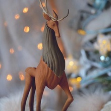 majesty.art.deer.animal.wood.forest.decoration.king.beauty.beautiful.christmas.snowboarding.winter.wintertime.ornament.stag.woods 3d print model - Mito3D