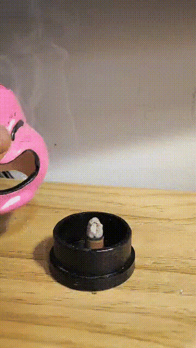 majin abucheo incienso soporte 3d imprimible expediente arte anime majinboo majin boo buu esfera dragón continuar pelota goku inciense 3d print model - Mito3D