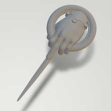 major king's hand jewelry gameofthrones king pin humor 3d print model - Mito3D