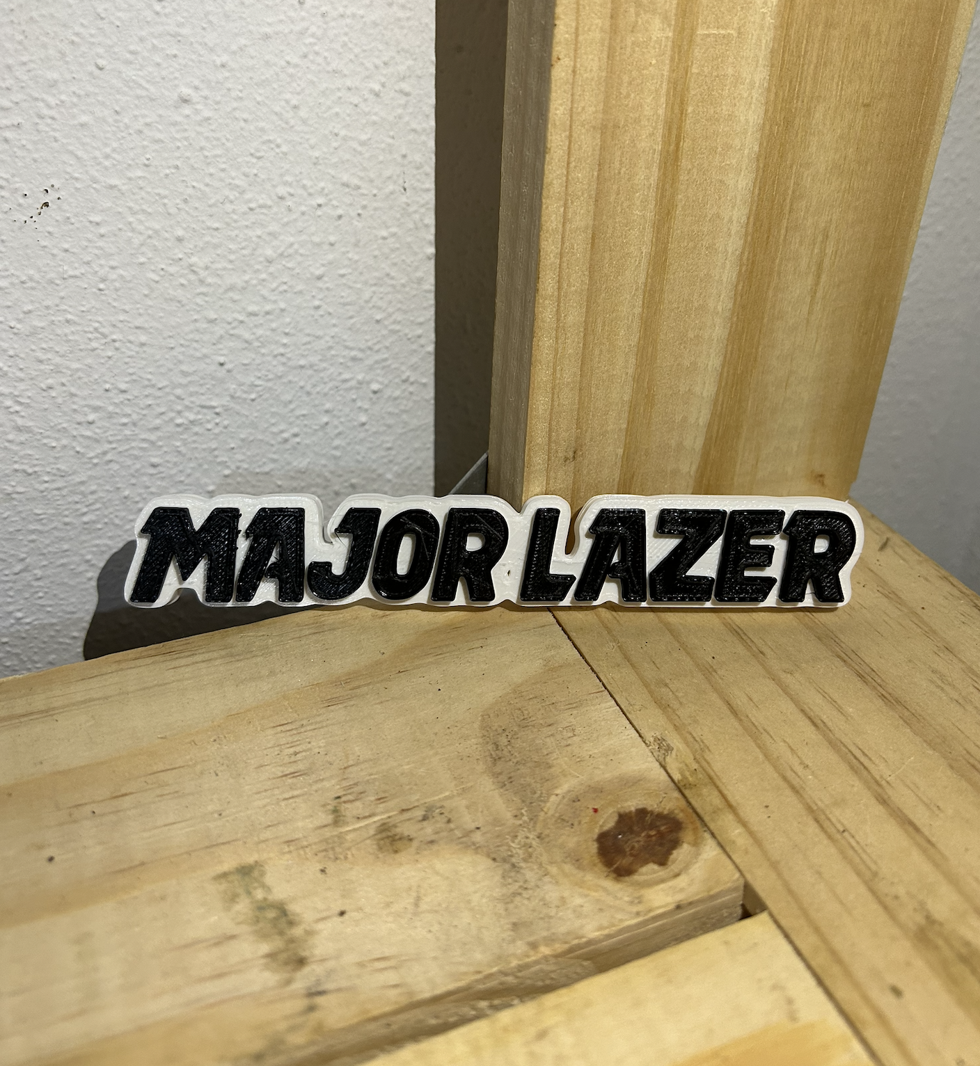 lazer logo diplo utilizar 3D print model - Mito3D