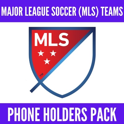 major league soccer mls teams - phone holders pack gadget futbol football holder stand cellphone iphone android souvenir gift sport usa canada america inter miami messi 3d print model - Mito3D