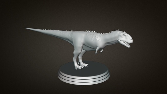 majungasaurus dinosaur 3d printing toy print model toys 3d print model - Mito3D