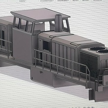 mak1700 locomotiva diesel sperone lgb piko giocattolo treno g scala rhb h0 come segue Più 3d print model - Mito3D