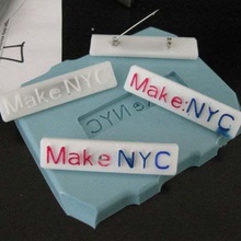 faire nyc badge divers moulage la coulée 3d 3d print model - Mito3D