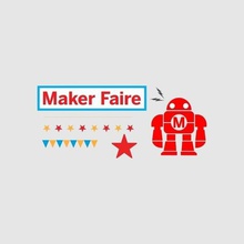 maker fair decals art laser lasercut cutter robot star vector 3d print model - Mito3D