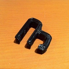 Makerbot cabo grampo esboçar 3d print model - Mito3D