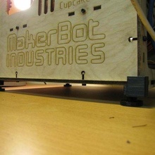 makerbot pieds améliorer partie croquis 3d print model - Mito3D