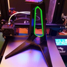 makerbot jcd stand - highlight insert audio 3d print model - Mito3D