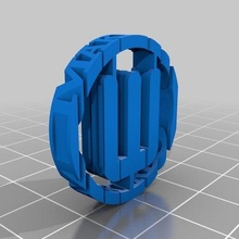 makerbot logo text flip art printer 3d print model - Mito3D