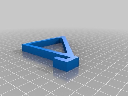 makerbot montage support contrôle panneau catégorisé 3d print model - Mito3D