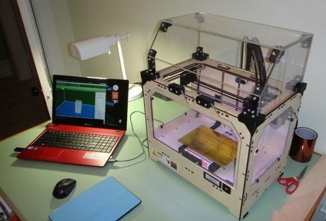 makerbot réplicateur enceinte laser nécessaire capuche fenêtres 3d imprimante accessoires 3d print model - Mito3D