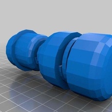 MakerBotornenten schneebedeckt federnd Schneemann Werkzeug 3d Drucken 3d print model - Mito3D