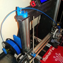 makerfarm prusa i3v kuyruk tutucu aracı 3d yazıcı parçaları biriktirme rulo makara monte edin spoolholder reprap 8 10 filament rehberi filaman-biriktirme 3d print model - Mito3D