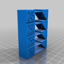 makermeeks pteg Prüfung Turm Werkzeug angepasst 3d Drucken Tests 3d print model - Mito3D