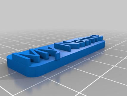 Makerpace diosa personalizado señales logos 3d print model - Mito3D
