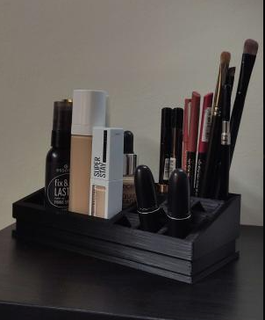makeup box organizer makeuporganizer simple aestethic 3d print model - Mito3D