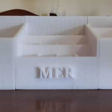 Maquiagem caixa 3d print model - Mito3D