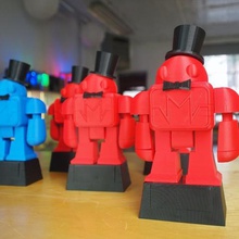 makeys 2011 kupa çeşitli özellikli robot 3d print model - Mito3D