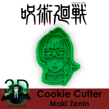 maki zenin cookie cutter jujutsu kaisen 3d print model - Mito3D