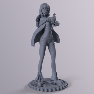 makise Kurisu anime Admirador arte 3dprint impressão menina 3d figura chibi colecionáveis jogos stl açao personagem maravilha dc quadrinho 3d print model - Mito3D