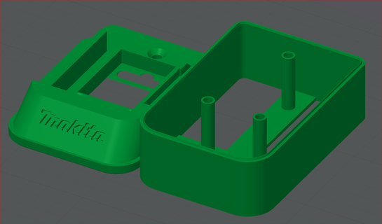 makita 18v tool holder - 2k3d Tools mount bracket carryer 3d print model - Mito3D