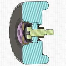 makita taglio dell'erba e la ruota strumento 3d print model - Mito3D
