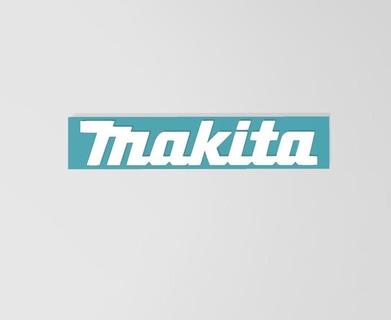 Makita Logo Werkzeuge bohren Arbeit 3d print model - Mito3D