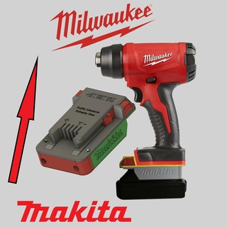 makita milwaukee m18 Tools battery adapter lxt screwdriver converter 3d print model - Mito3D