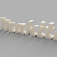 makita signo herramienta 3d print model - Mito3D