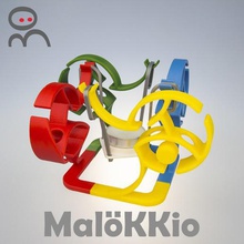 mal kkio - supporto di candela casa portacandela candelina porta vela kandelaar bougeoir 3d print model - Mito3D