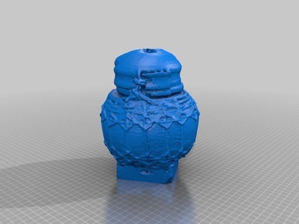 malayan vase various miscellaneous uncategorized 3d print model - Mito3D