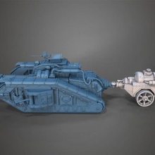 malcador infernus trailer jogo de máquinas tanque tanques a guerra warhammer warhammer40k 40000 arma 3d print model - Mito3D