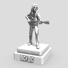 malcolm young acdc - 3dprinting jewelry toy musician legends printable actionfigure rockstar guitar pose blend stl miniature figure vinyl toys obj rock roll blues band 3d printing funko sla saitama resin dnd 3d print model - Mito3D