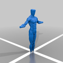 la anatomía masculina art las esculturas estatua escultura el músculo masculino cuerpo humano pueda recuperarse después humanos carácter 3d print model - Mito3D