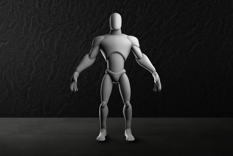 male blockout blockout male free  3d print model - Mito3D