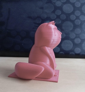 Masculin chat maurice l' incroyable 3d print model - Mito3D