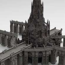maleficent castle tower 1 3d 3d print model - Mito3D