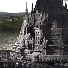 maleficent castle tower 3 3d print model - Mito3D