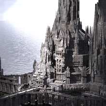 maleficent castle tower city 3d print model - Mito3D