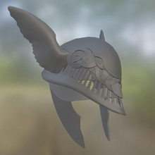 malenia's winged helm elden ring 3d print model - Mito3D