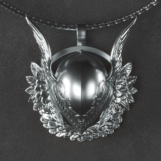 malenia helmet pendant pendant malenia malenia helmet elden ring jewelry jewelry  3d print model - Mito3D