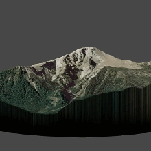 malinche vulcano montagna Messico 3d 3d print model - Mito3D