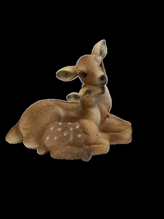 Mutter Bambi Hirsch Statue 3d print model - Mito3D