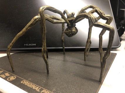 maman spider sculpture inspired louise bourgeois 3d print model - Mito3D