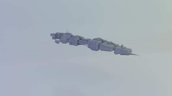 mammoth eve eveonline ship ore spaceship game 3dprint mmo transport vehicle miniatures vehicles 3d print model - Mito3D