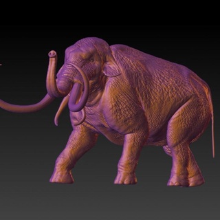 mamute rpg monstro martelo guerra 40k dnd 3d print model - Mito3D