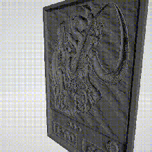 mamut cementerio yugioh anime tarjeta yu gi oh tarjetas 3d print model - Mito3D