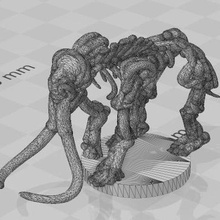 mamute cemitério yugioh masmorra dados monstros ddm 3d print model - Mito3D